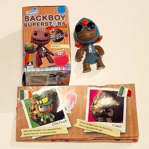 RARE Little Big Planet Sackboy Superstars Series 1 - Italy CHASE Figure